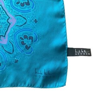 Nicole Miller Studio 100% Silk Scarf